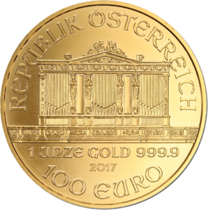Austrian Philharmonic Gold Coin front