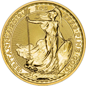 Britannia Gold Coin front
