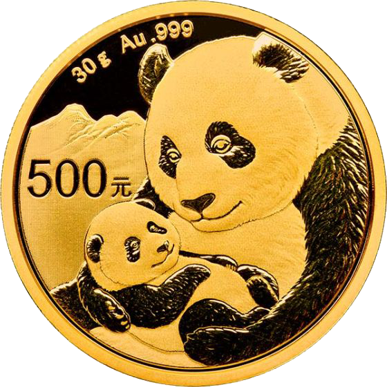 Chinese Gold Panda Coin