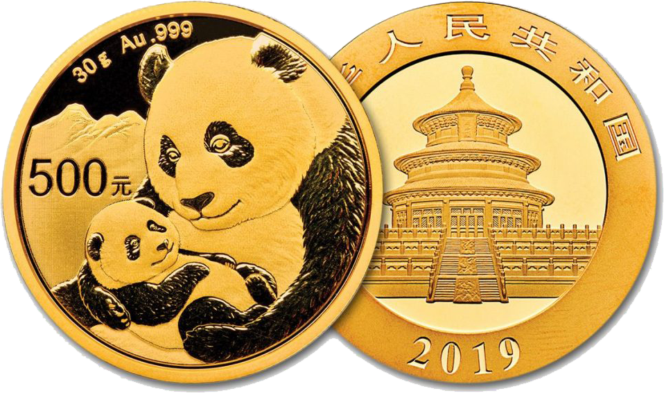 Chinese Gold Panda Coins