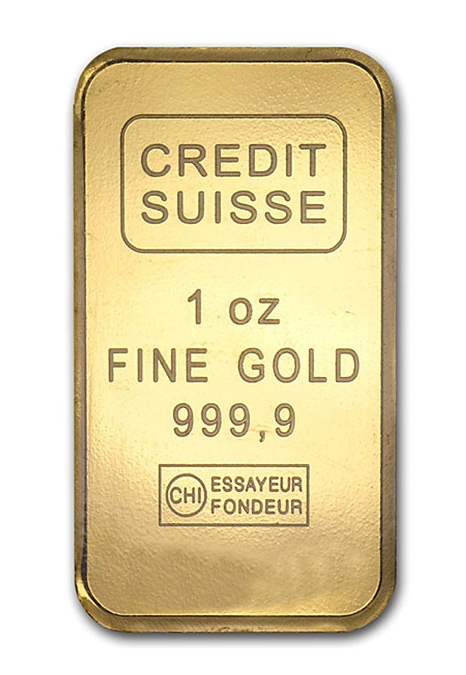 credit suisse gold bar