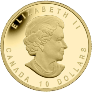 Canadian War of 1812 Gold Coin front