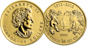 Canadian War of 1812 Gold Coins
