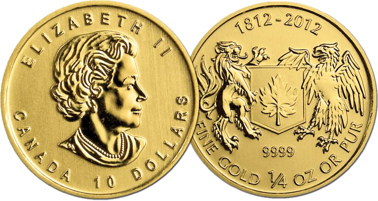 Canadian War of 1812 Gold Coins