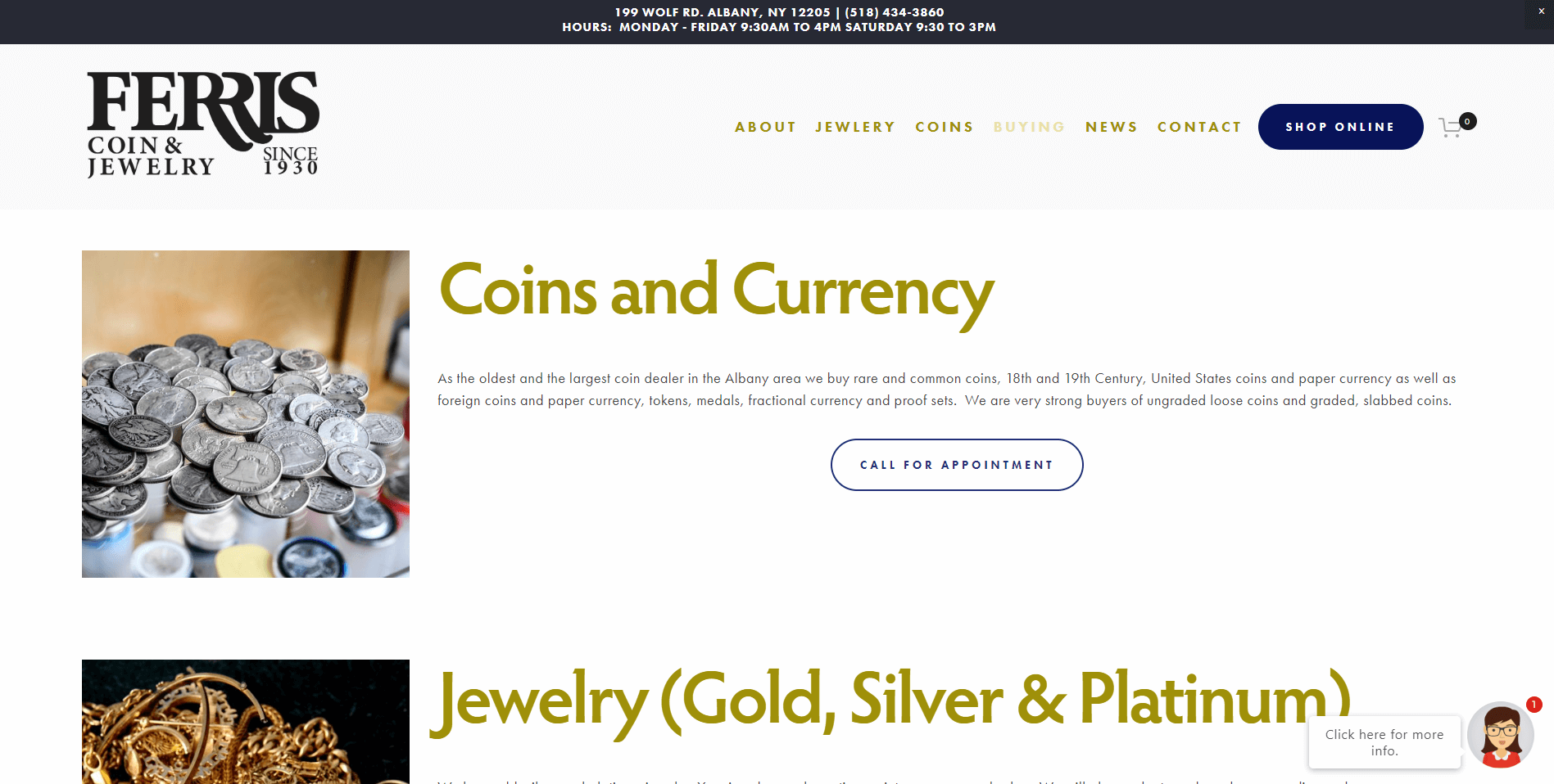 ferris coin gold ira review products and services