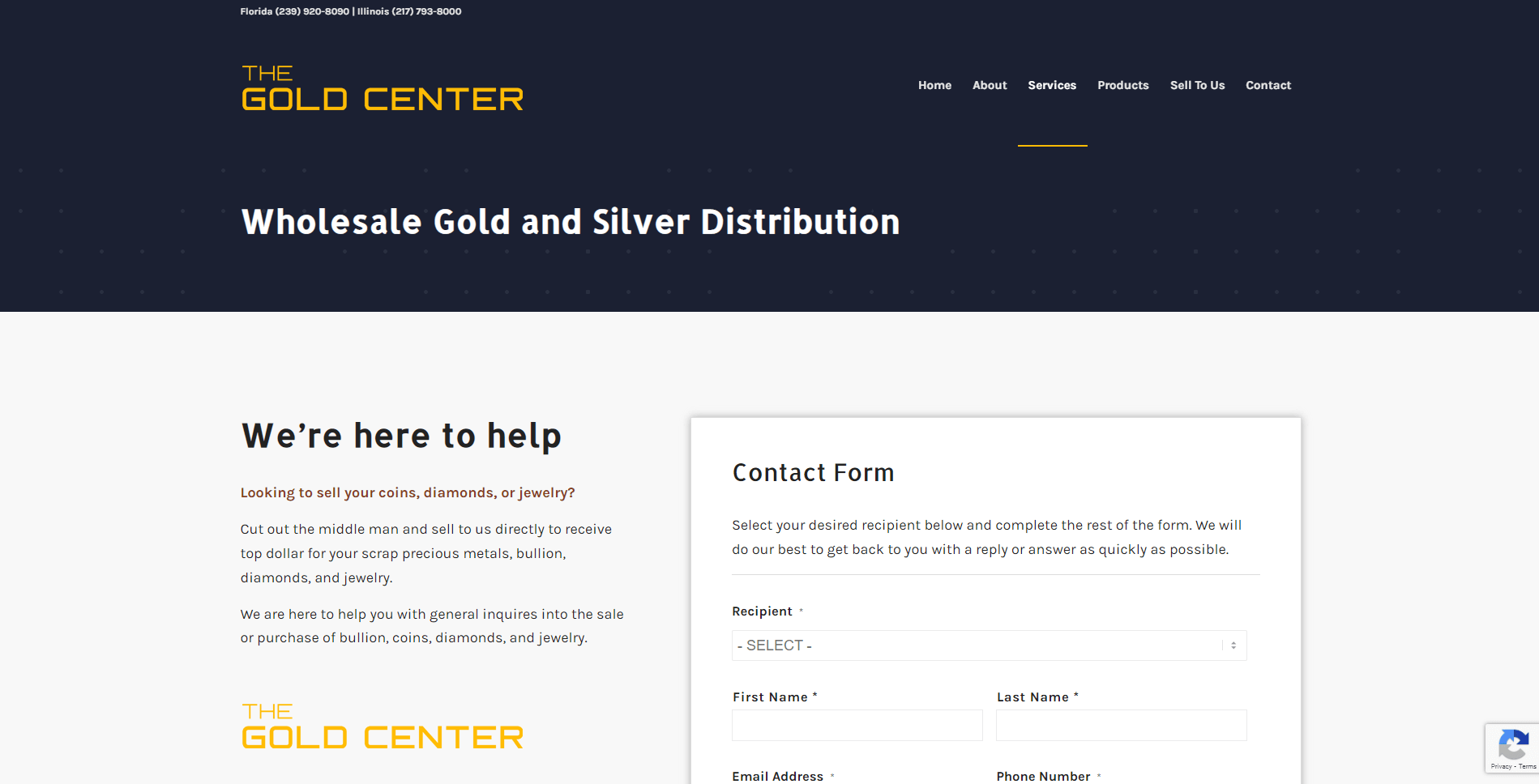 the golf center gold ira review customer care